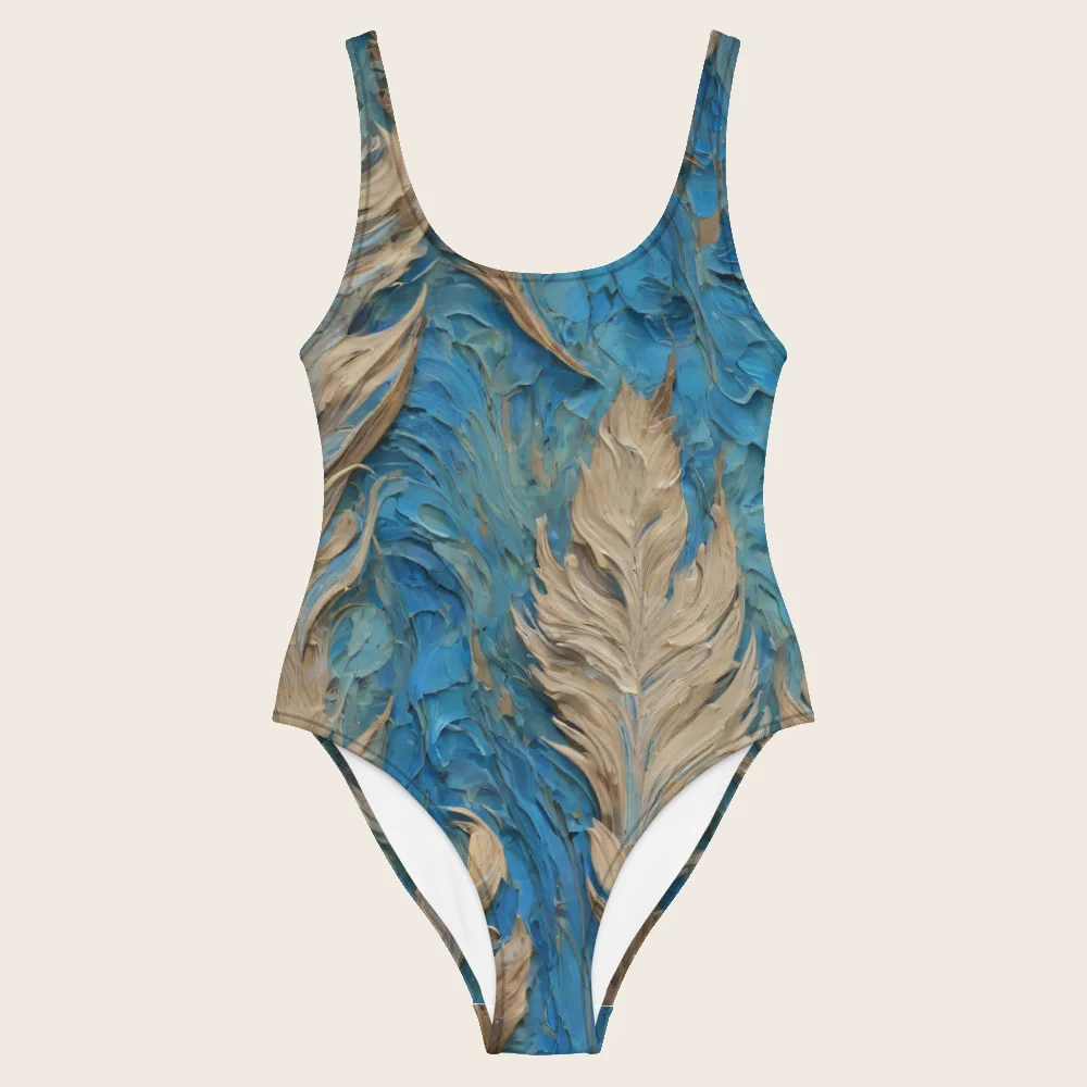 One-Piece Swimsuit on model