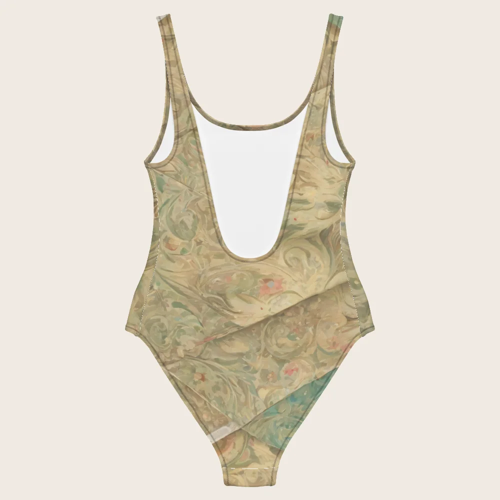 One-Piece Swimsuit on model