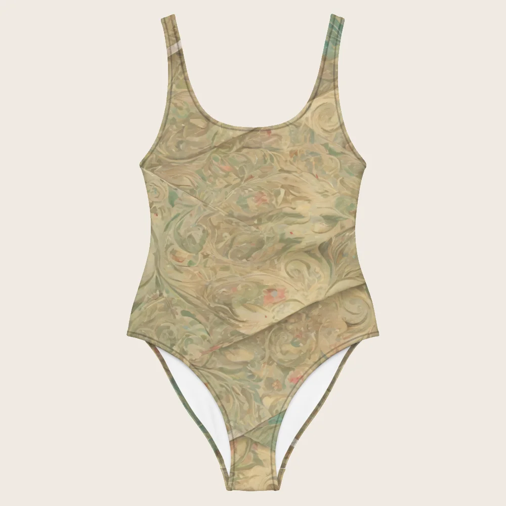 One-Piece Swimsuit on model