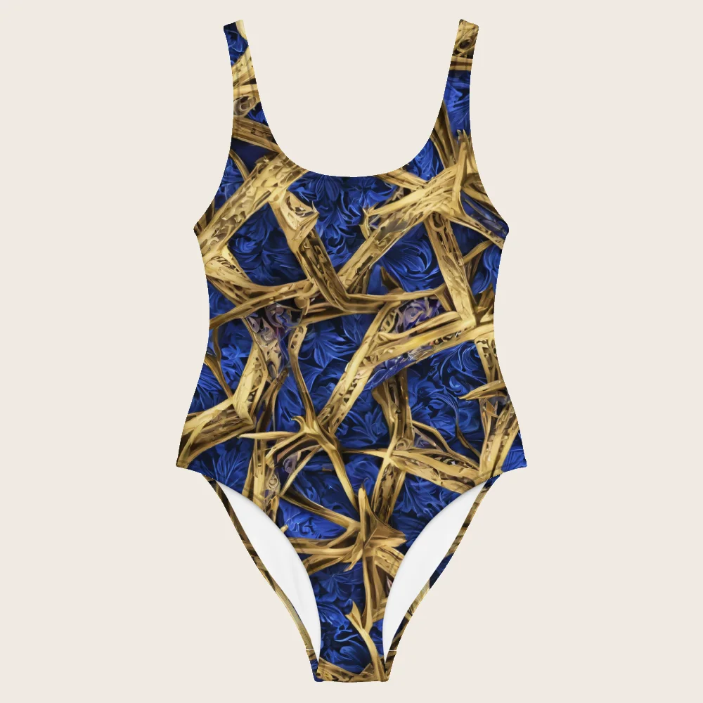 One-Piece Swimsuit on model