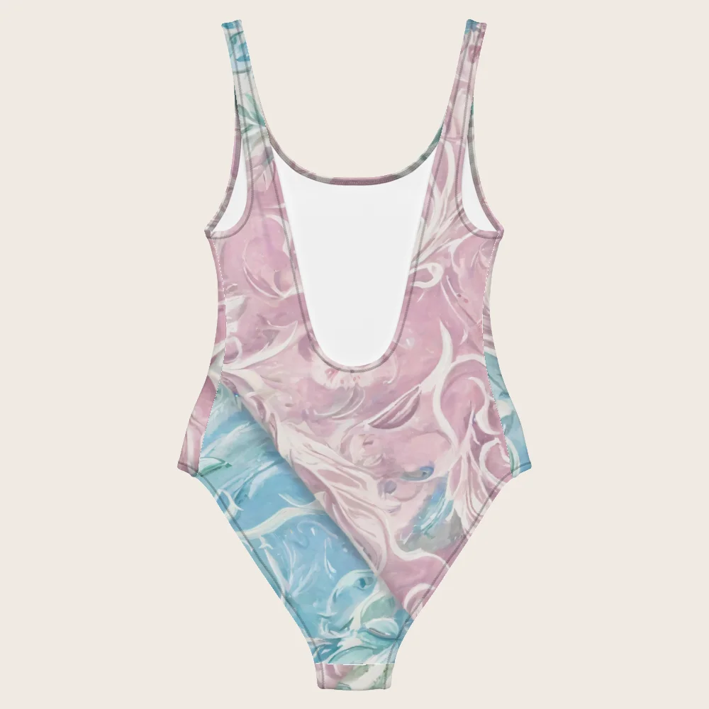 One-Piece Swimsuit on model