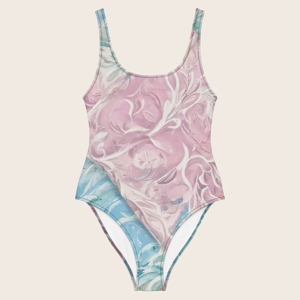 One-Piece Swimsuit on model