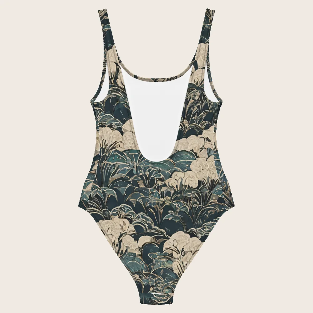 One-Piece Swimsuit on model