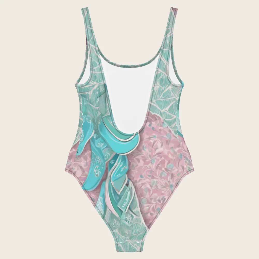 One-Piece Swimsuit on model