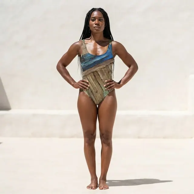 One-Piece Swimsuit, one-of-one design 1DCB6ADF