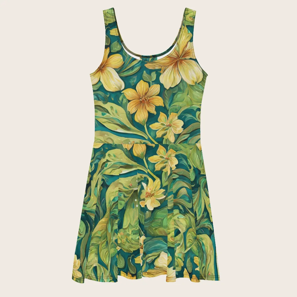 Skater Dress on model