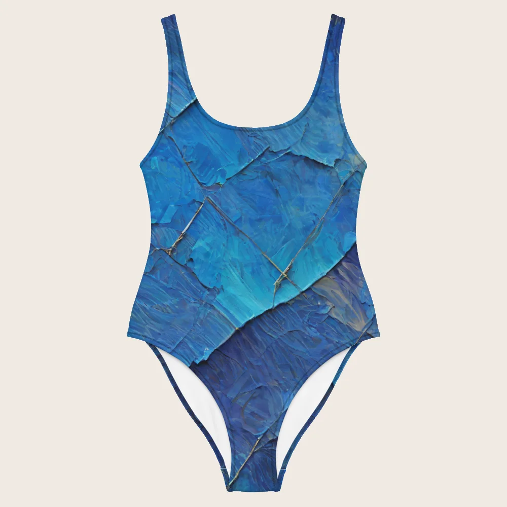 One-Piece Swimsuit on model
