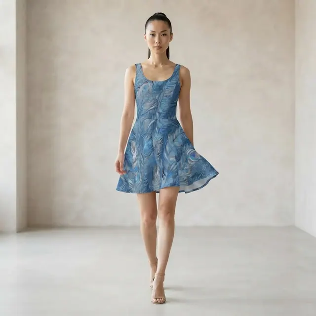 Skater Dress, one-of-one design 7C1E9D81