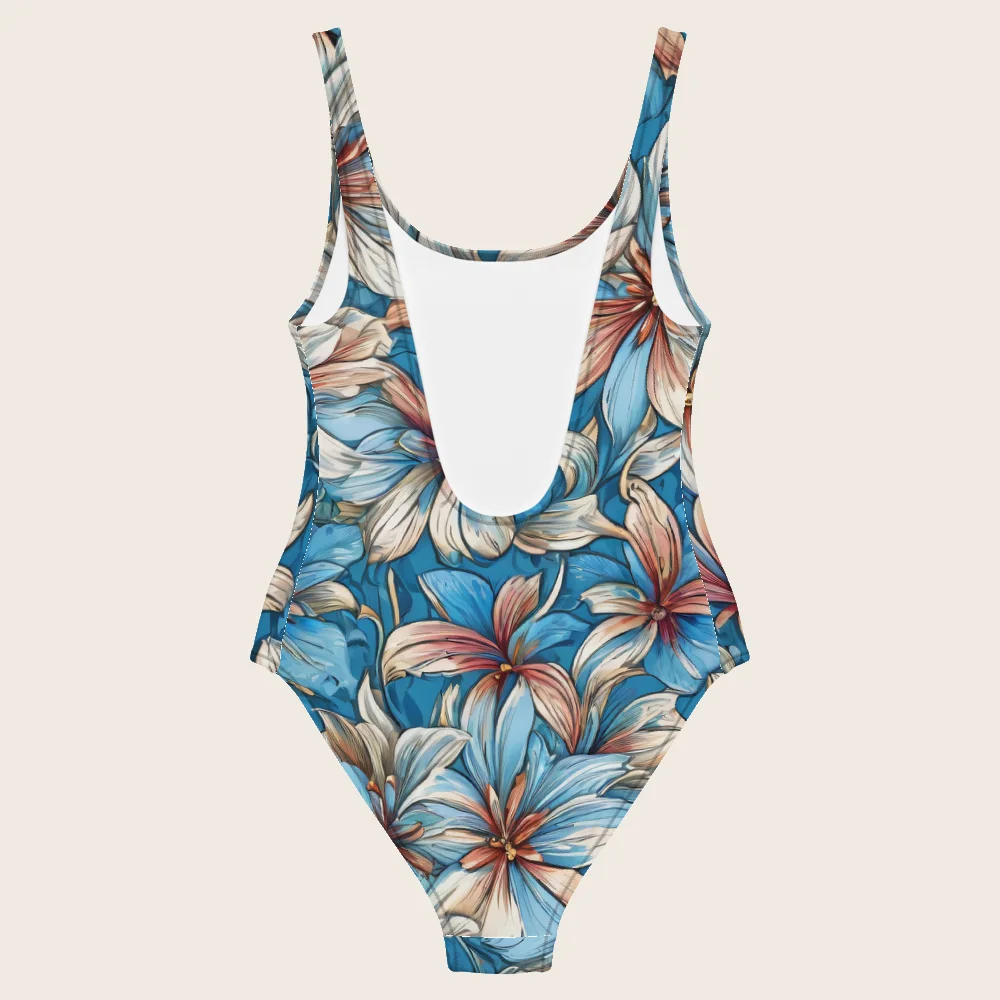 One-Piece Swimsuit on model