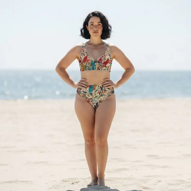 High-Waisted Bikini, one-of-one design 2DC63C50