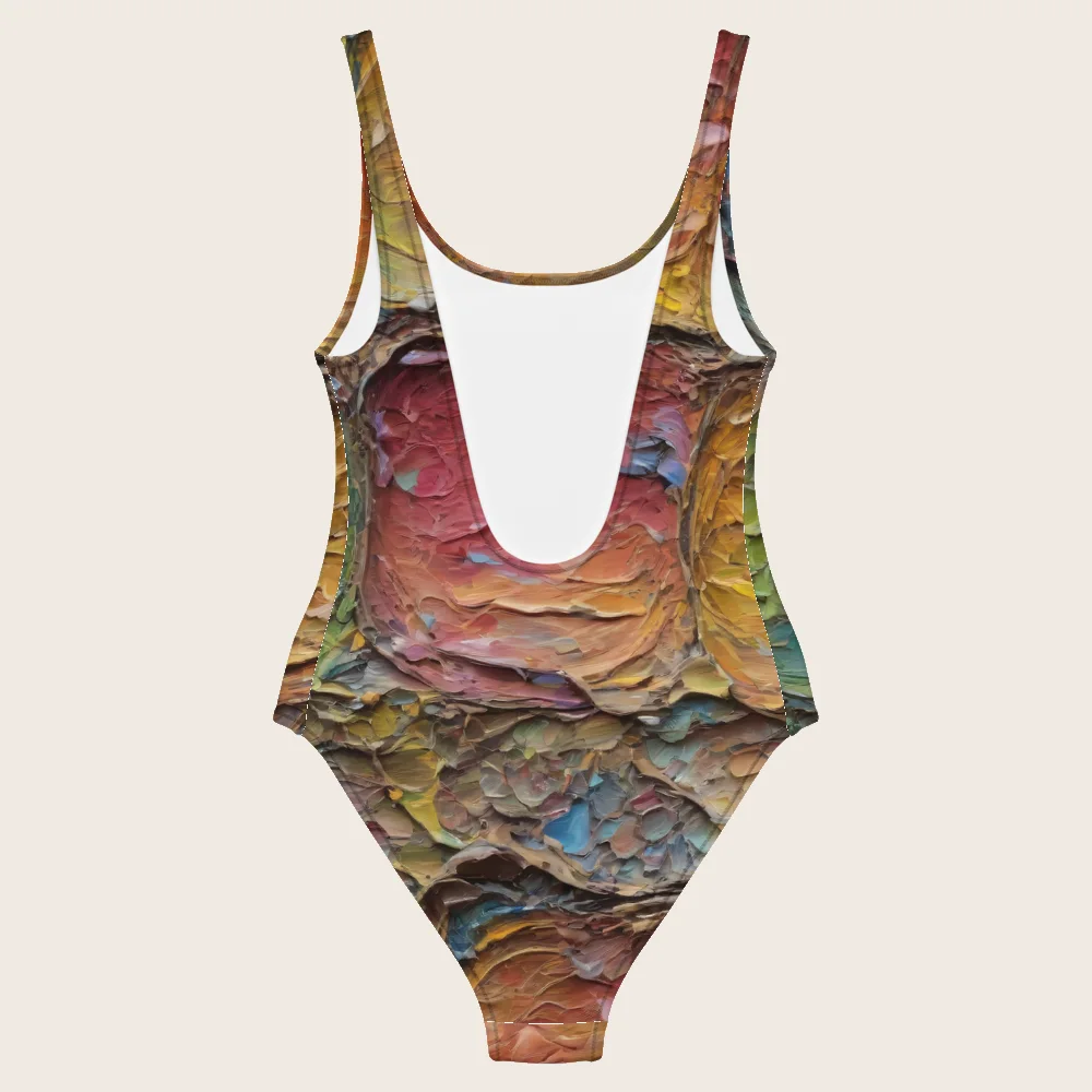 One-Piece Swimsuit on model