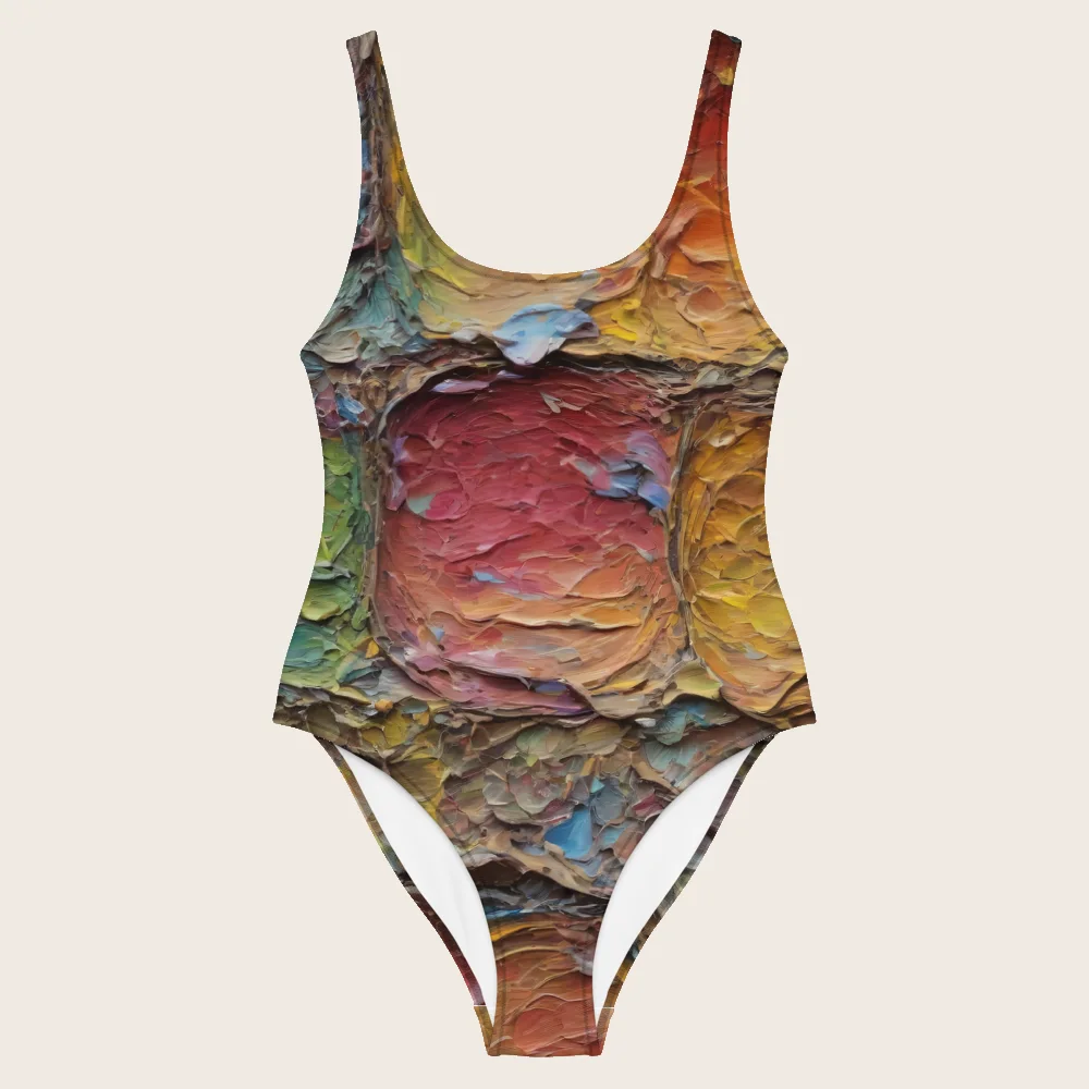 One-Piece Swimsuit on model