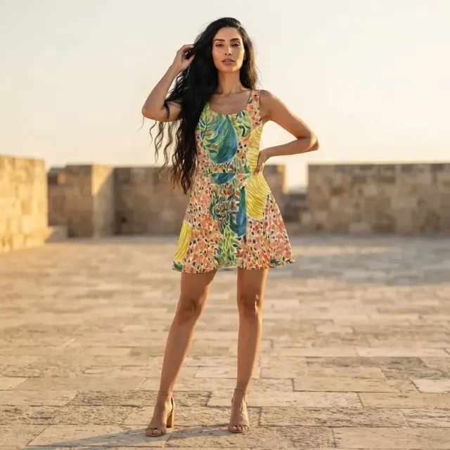 Skater Dress, one-of-one design 02D1E95C