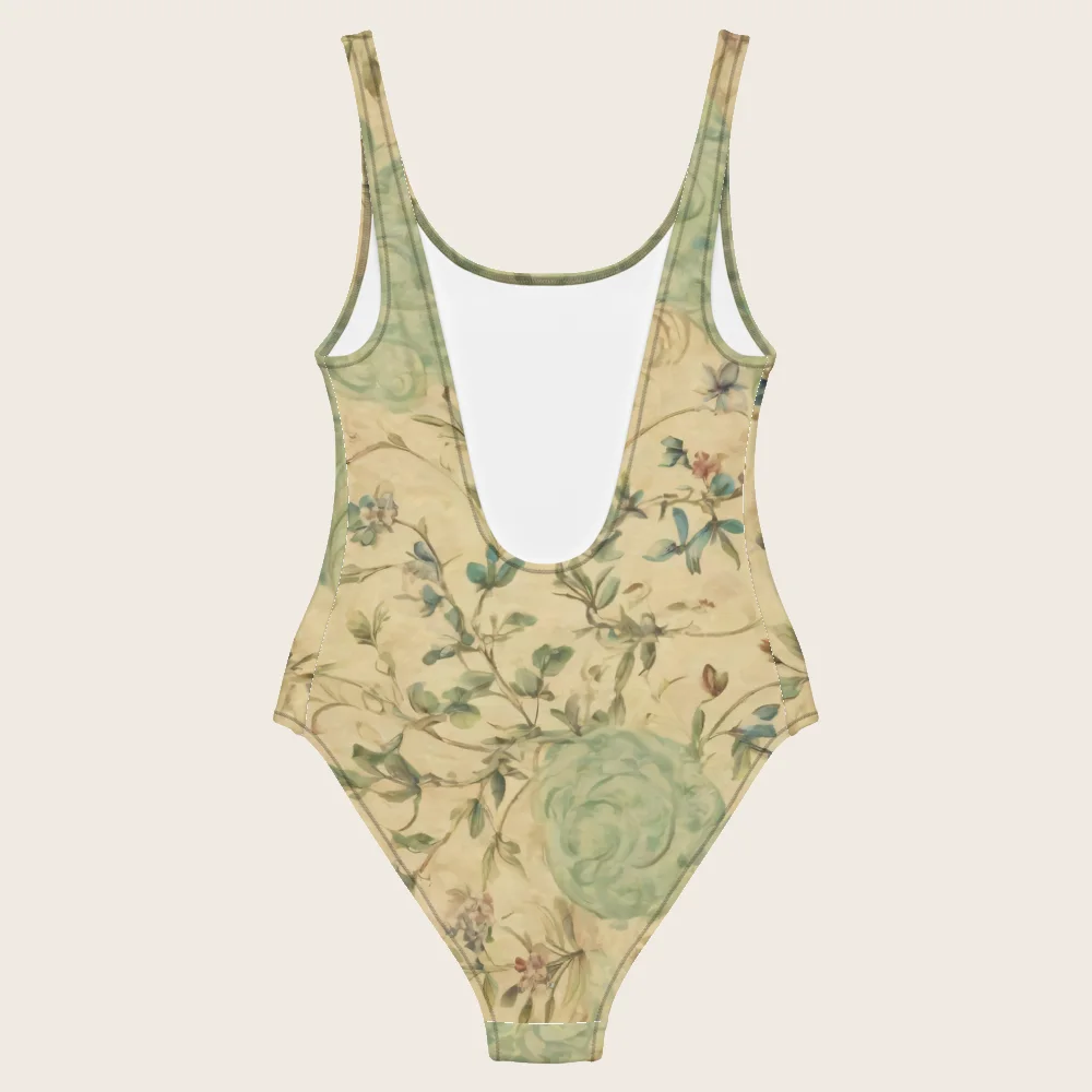 One-Piece Swimsuit on model
