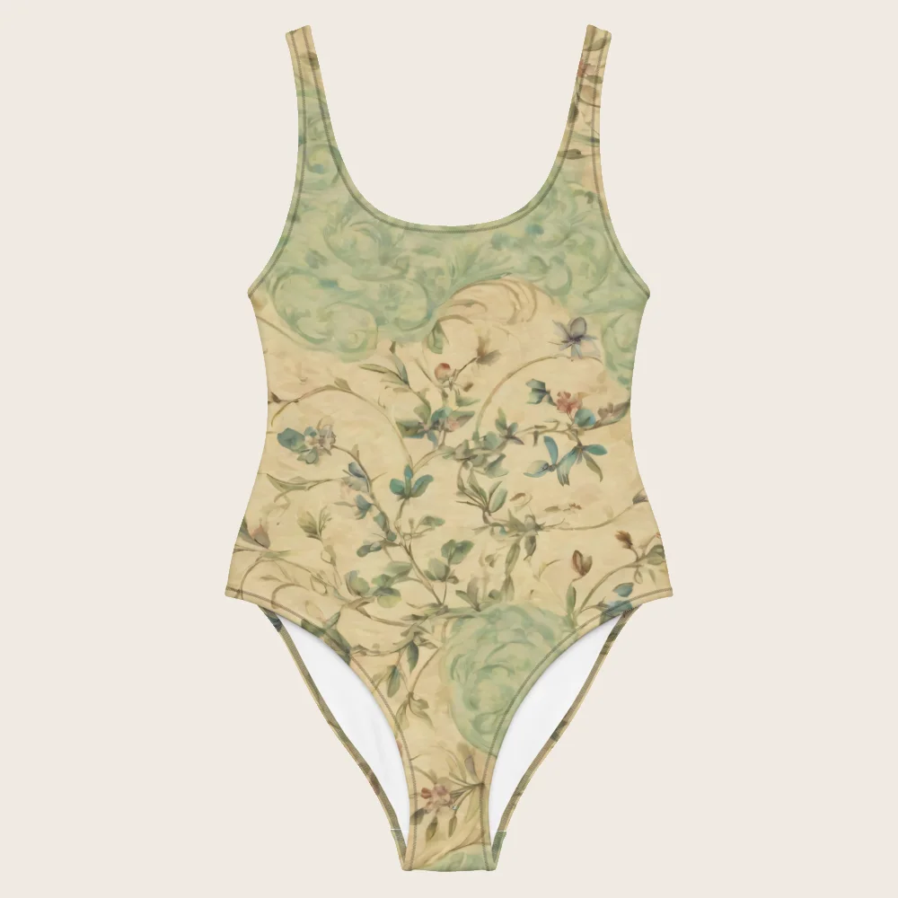 One-Piece Swimsuit on model