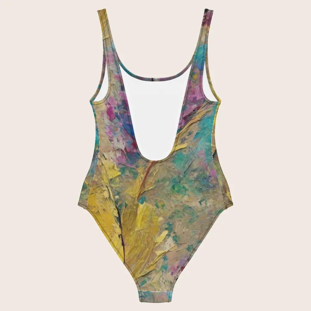 One-Piece Swimsuit on model