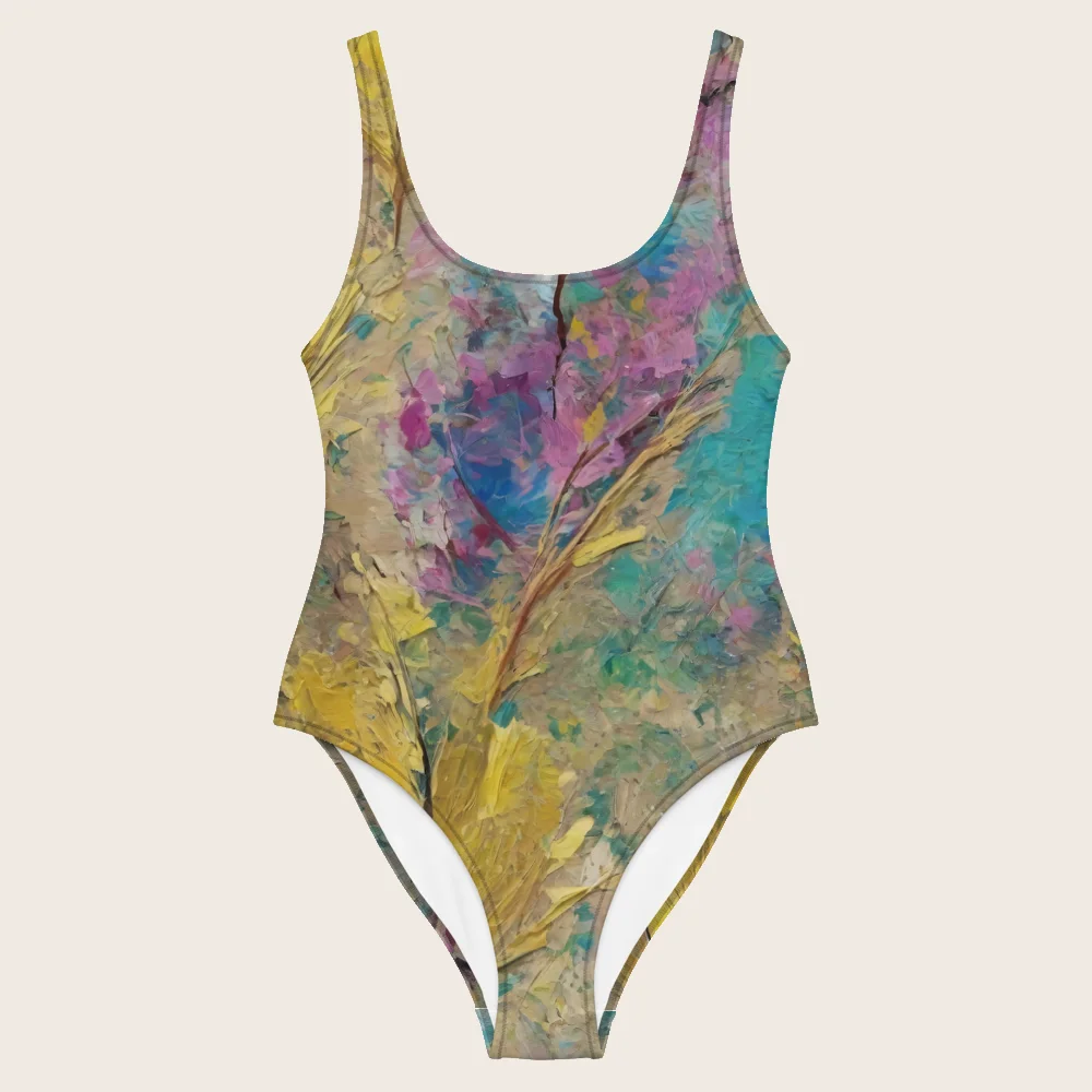 One-Piece Swimsuit on model