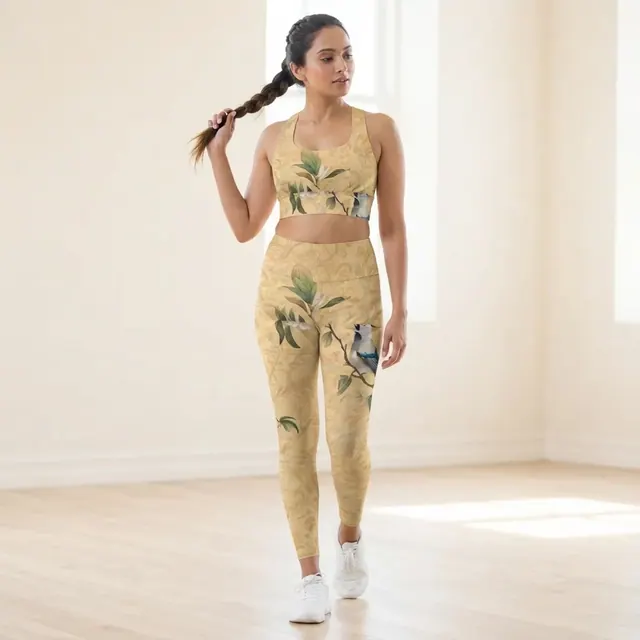 Longline Sports Bra, one-of-one design D50E330E