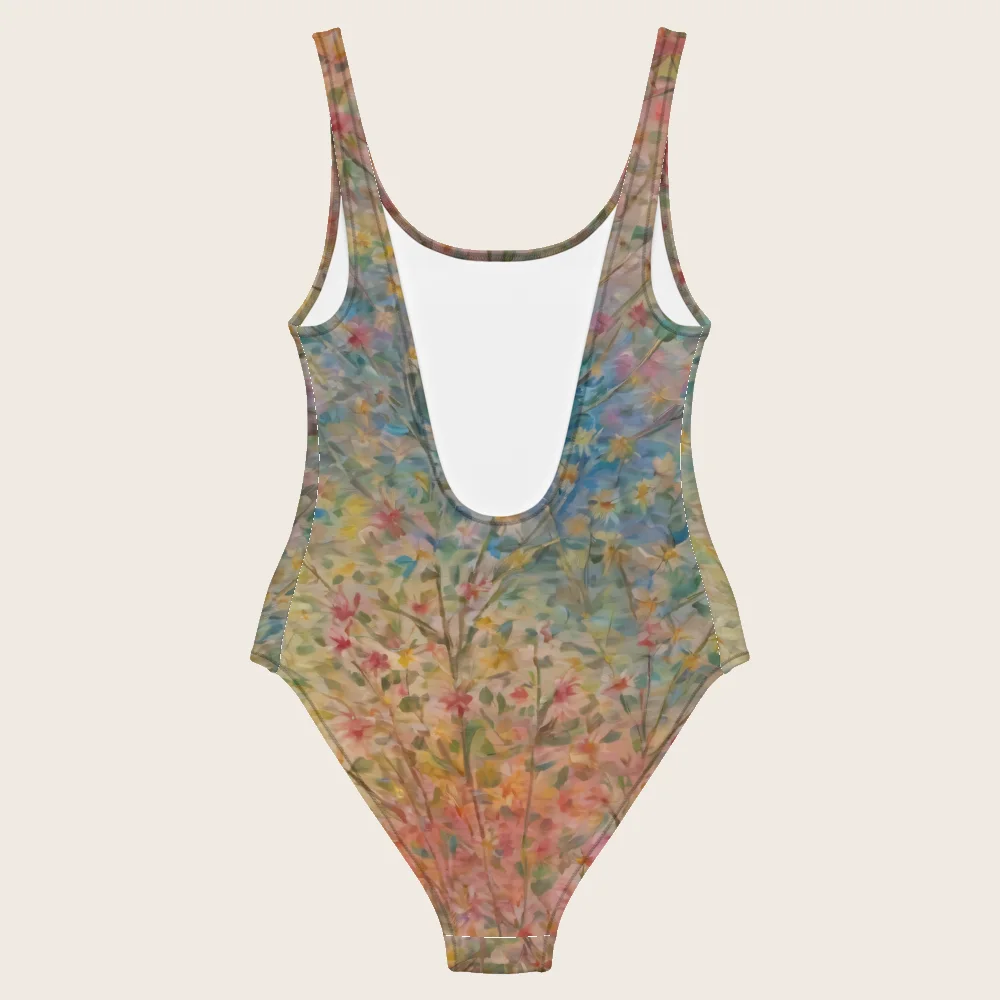 One-Piece Swimsuit on model