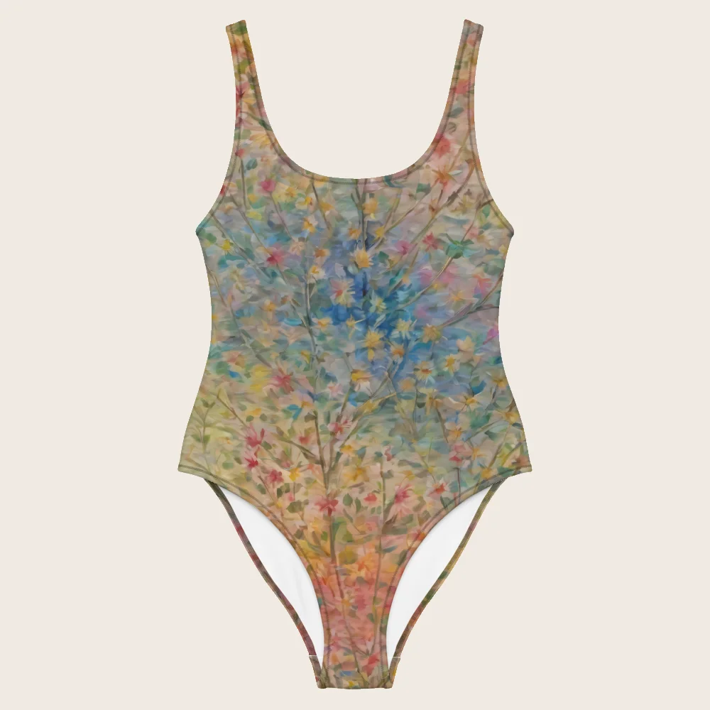 One-Piece Swimsuit on model