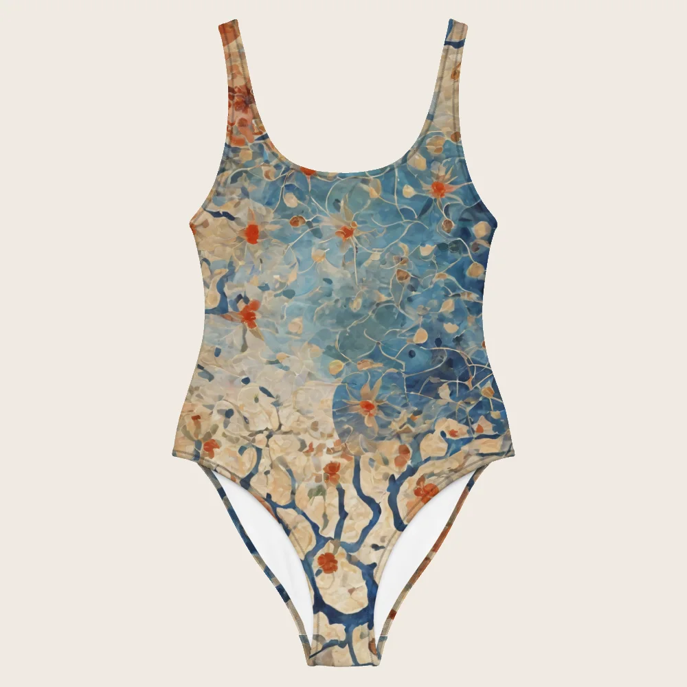 One-Piece Swimsuit on model