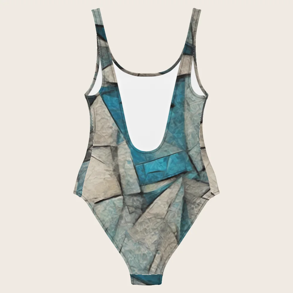 One-Piece Swimsuit on model