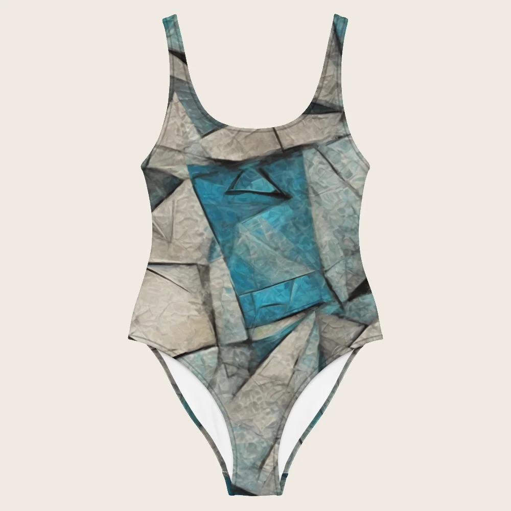 One-Piece Swimsuit on model