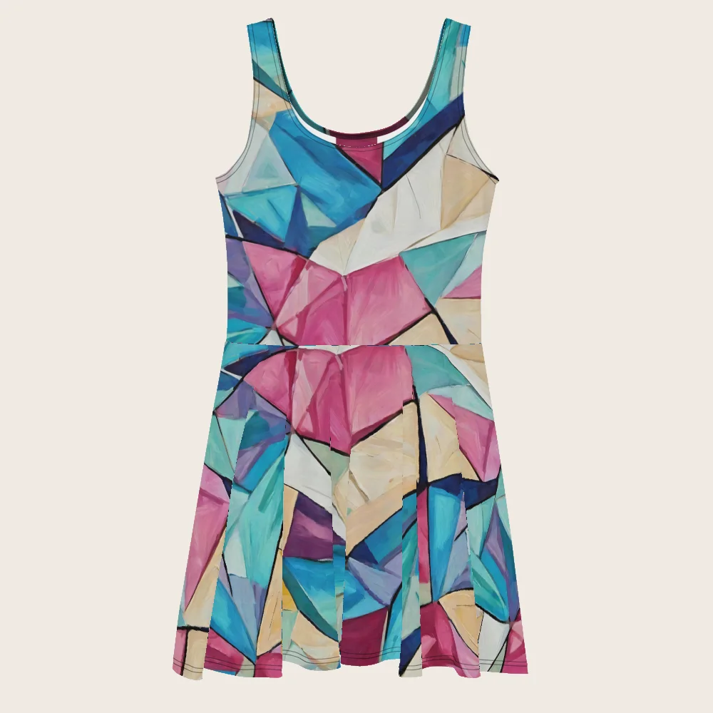 Skater Dress on model