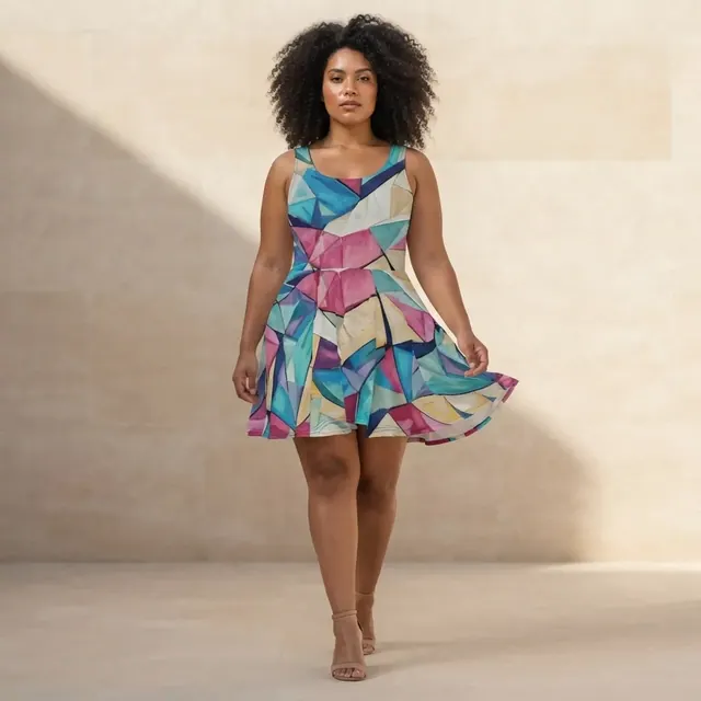 Skater Dress, one-of-one design 1D22F67B