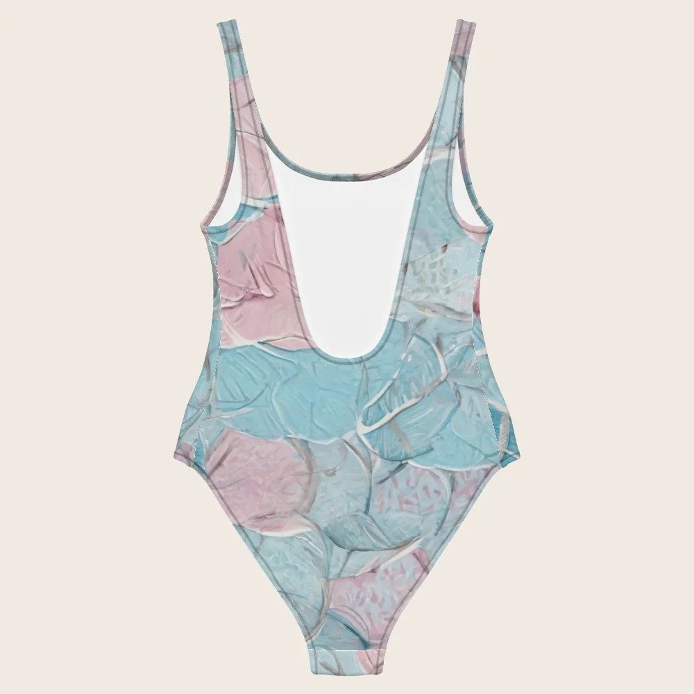One-Piece Swimsuit on model