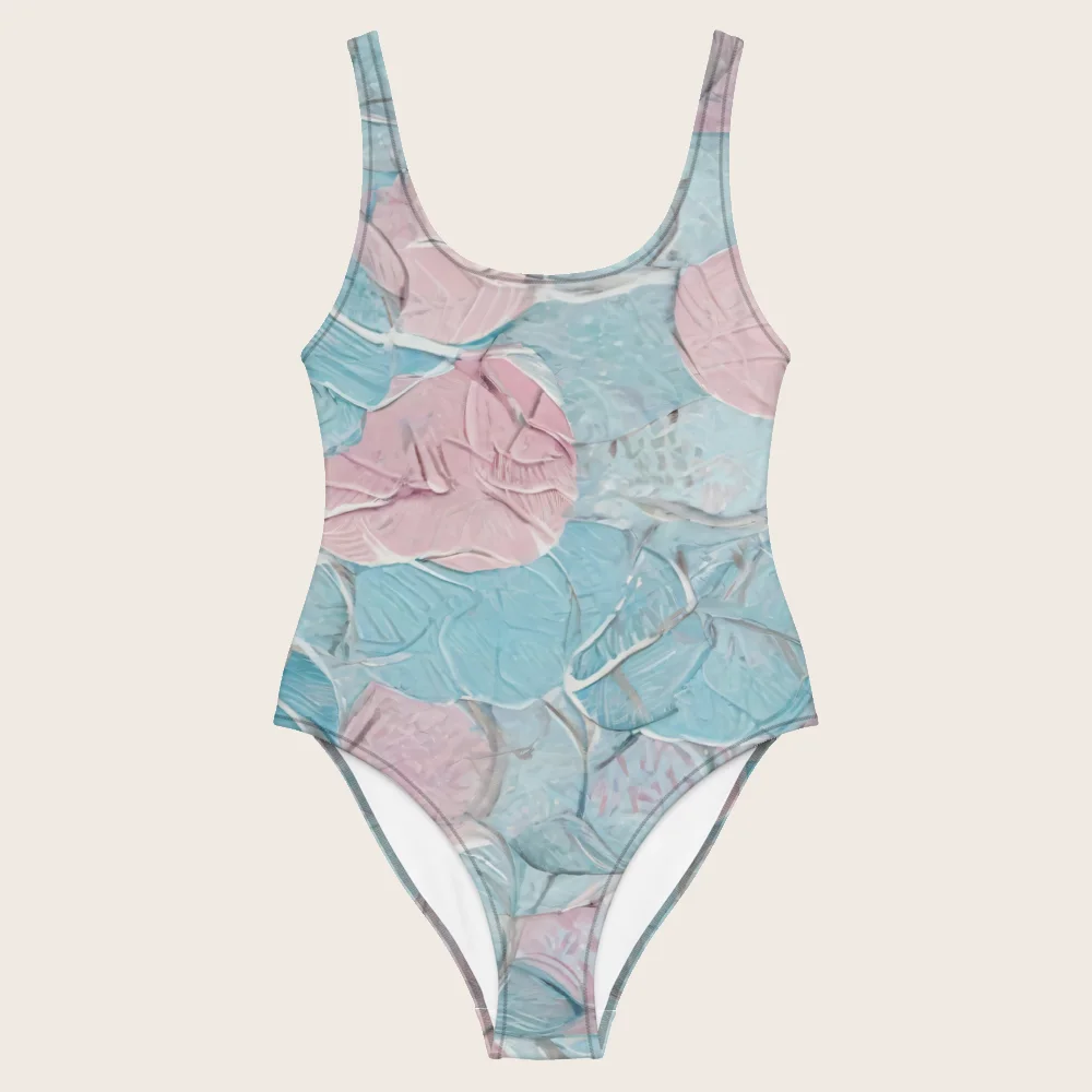 One-Piece Swimsuit on model