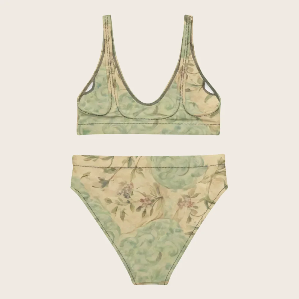 High-Waisted Bikini on model