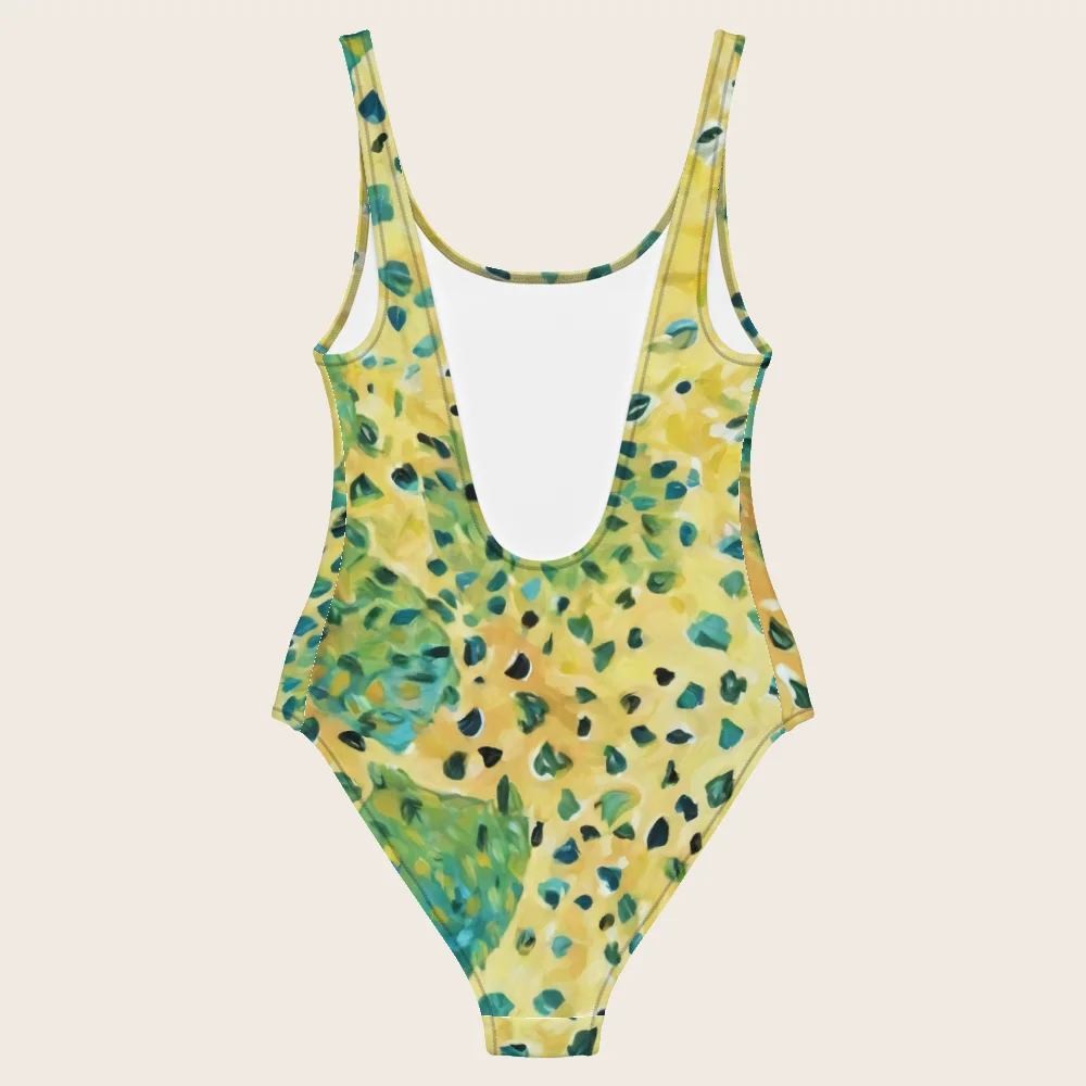 One-Piece Swimsuit on model