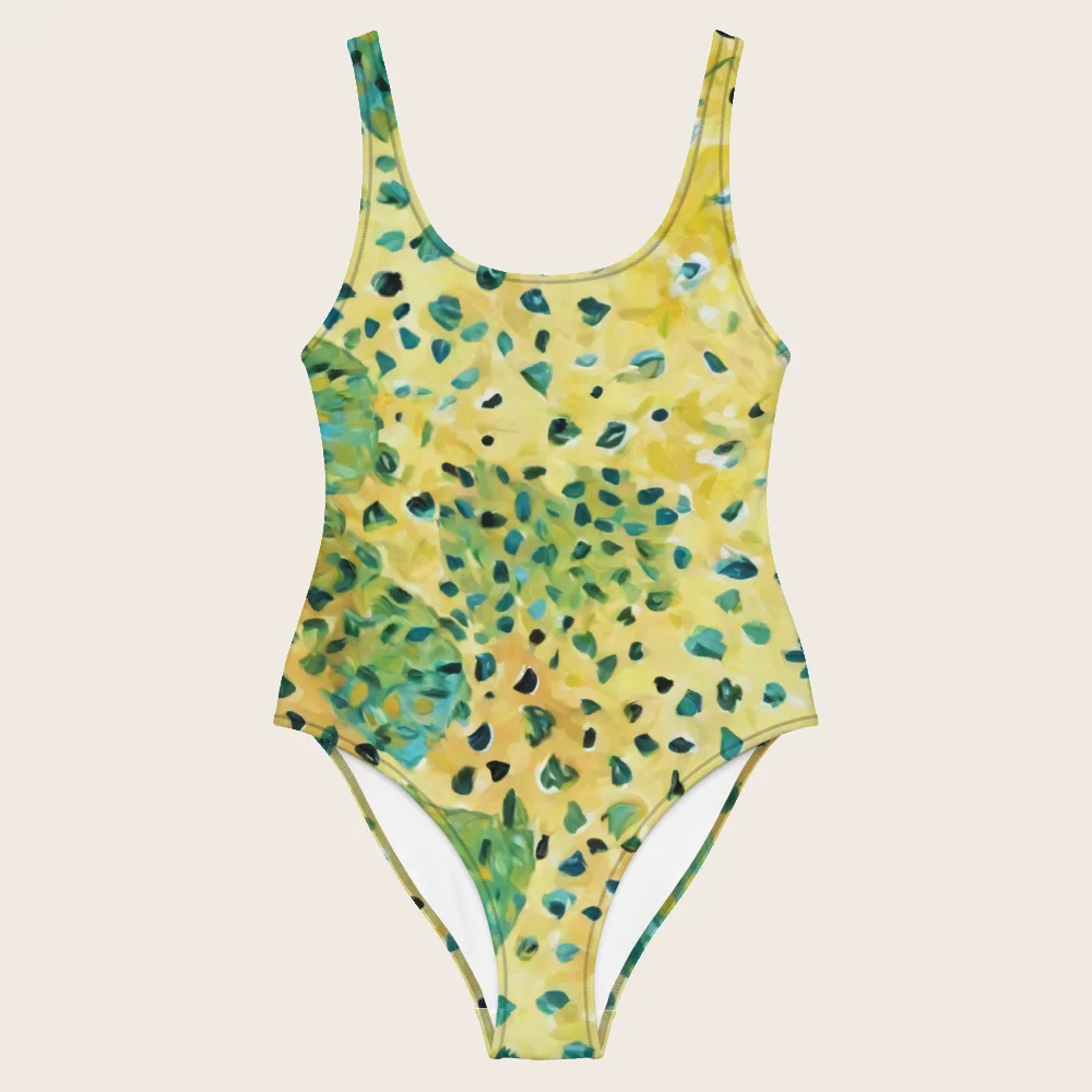 One-Piece Swimsuit on model