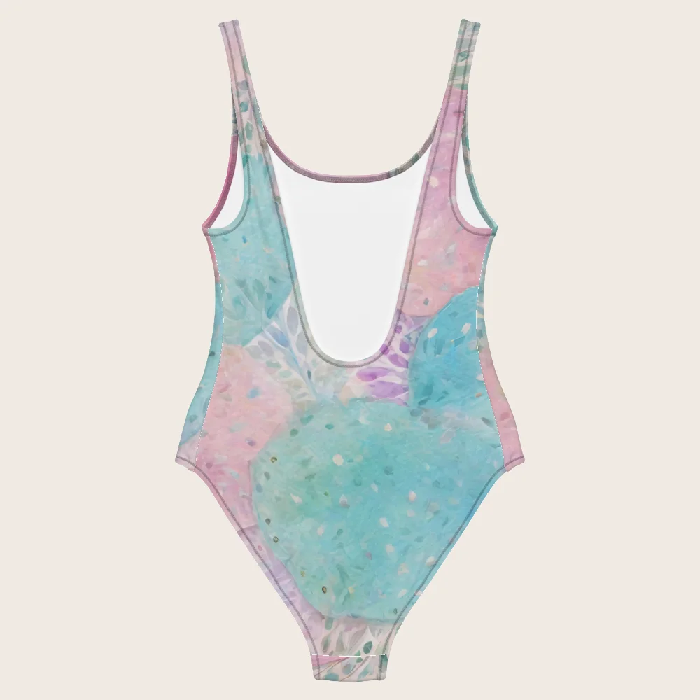 One-Piece Swimsuit on model