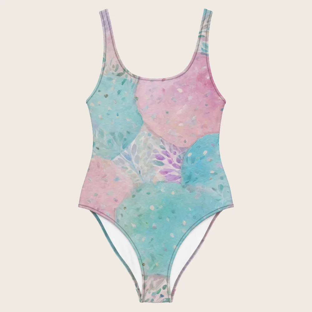 One-Piece Swimsuit on model