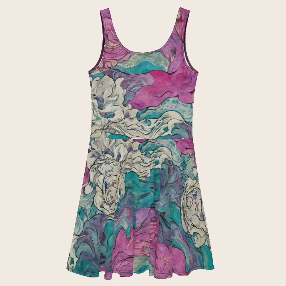 Skater Dress on model