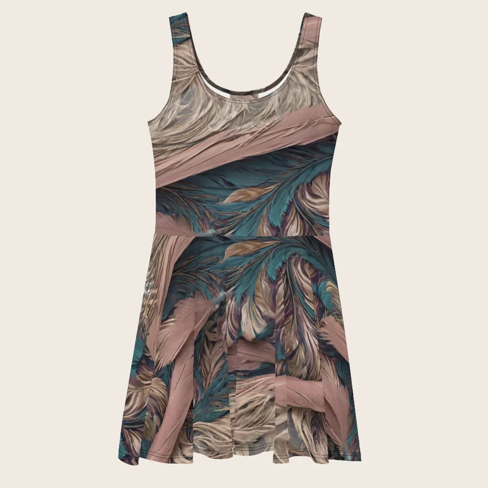 Skater Dress on model