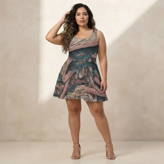 Skater Dress, one-of-one design 38DEF607
