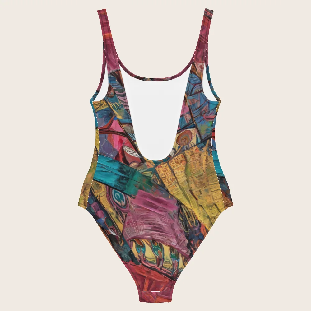 One-Piece Swimsuit on model