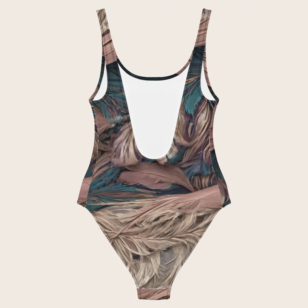 One-Piece Swimsuit on model