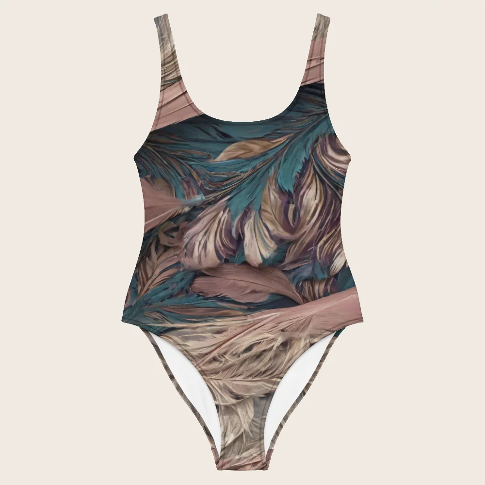 One-Piece Swimsuit on model