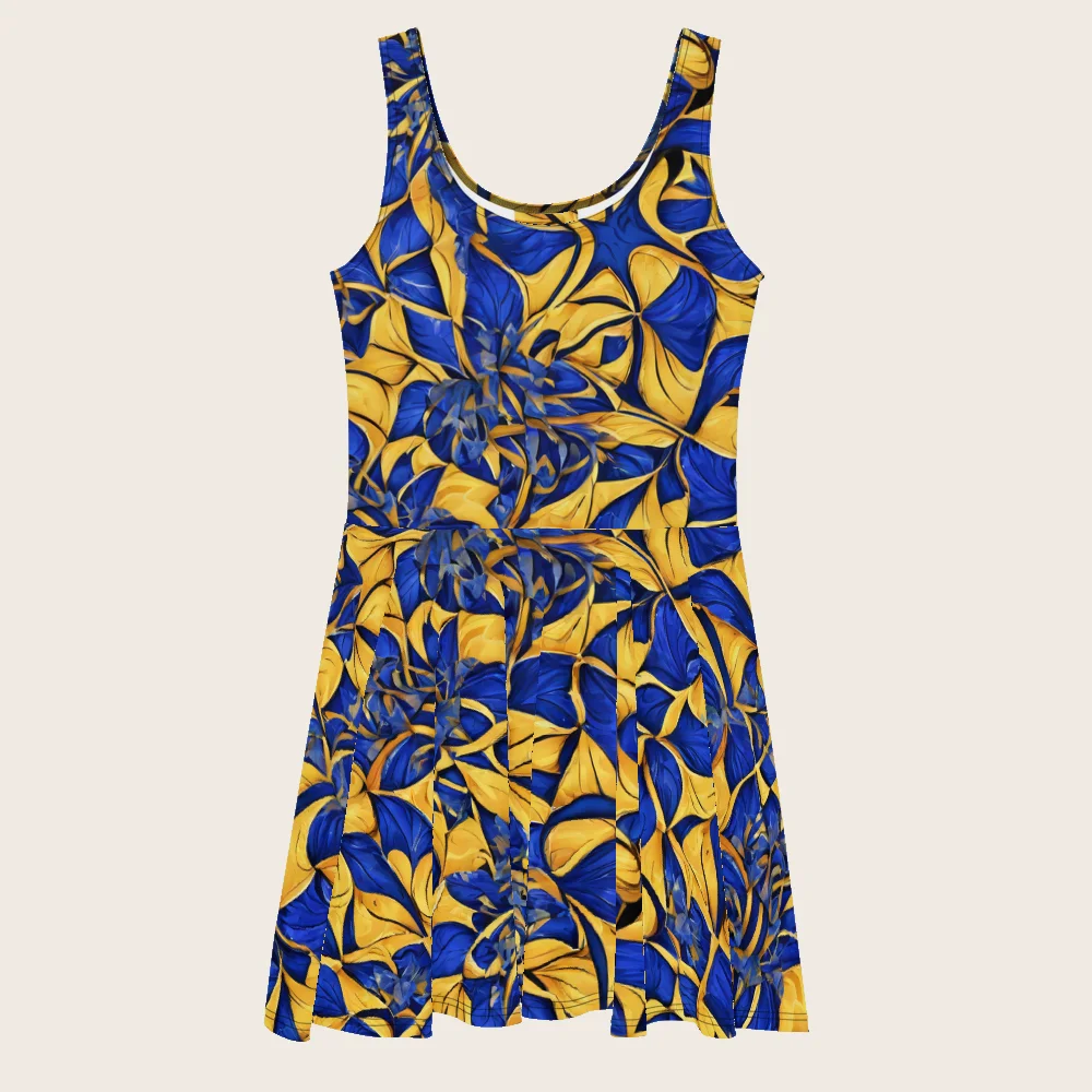 Skater Dress on model