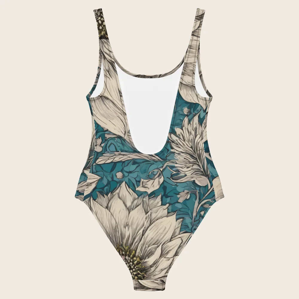 One-Piece Swimsuit on model