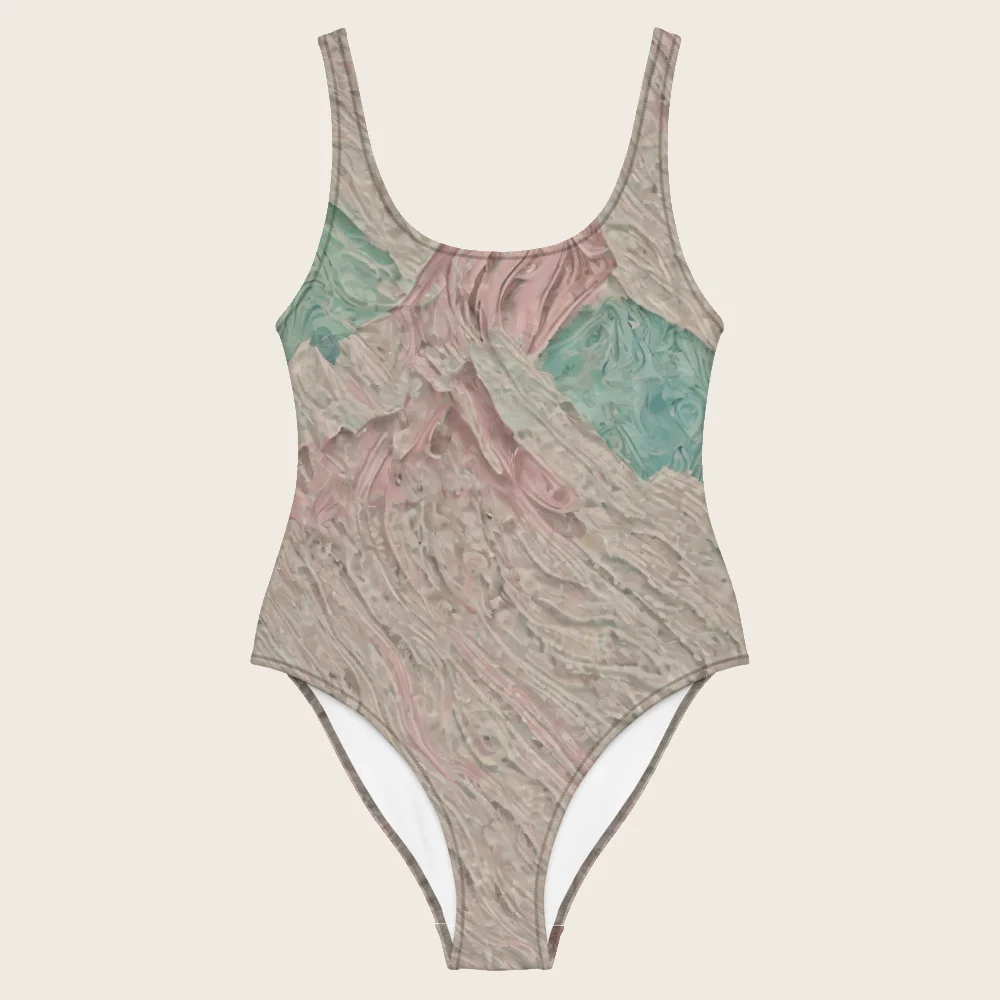 One-Piece Swimsuit on model
