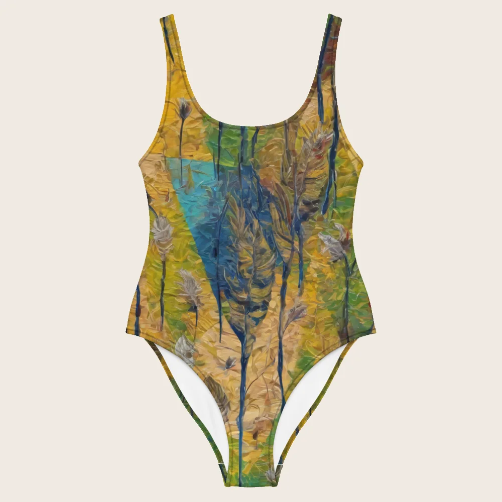 One-Piece Swimsuit on model