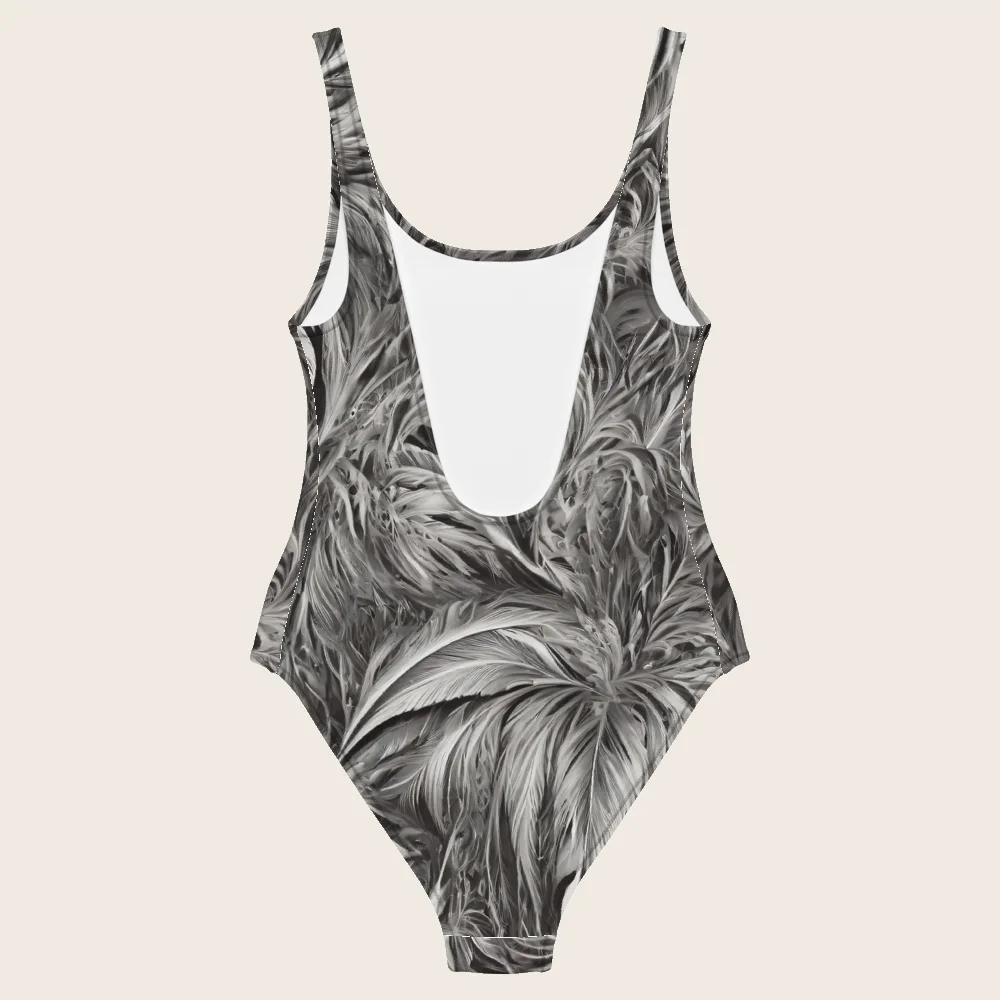 One-Piece Swimsuit on model