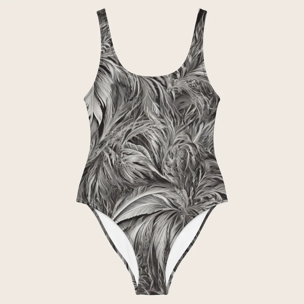 One-Piece Swimsuit on model
