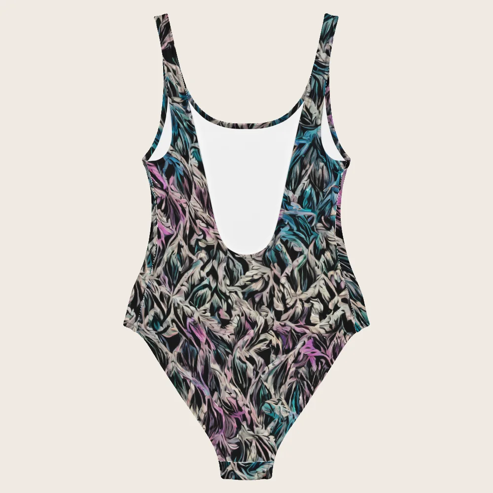 One-Piece Swimsuit on model
