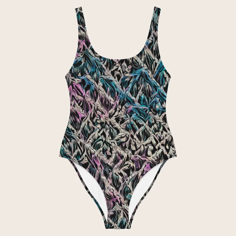 One-Piece Swimsuit on model